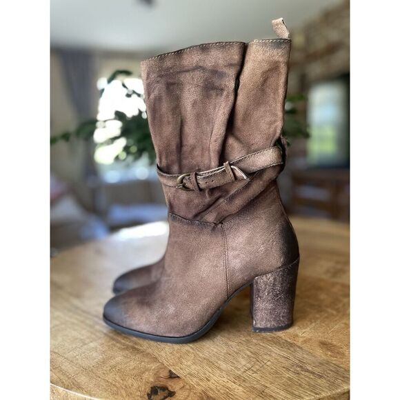 DIBA TRUE WOMEN'S WILL TON WESTERN BOOTS - ROUND TOE ZIPPER Size 8 - Picture 3 of 12